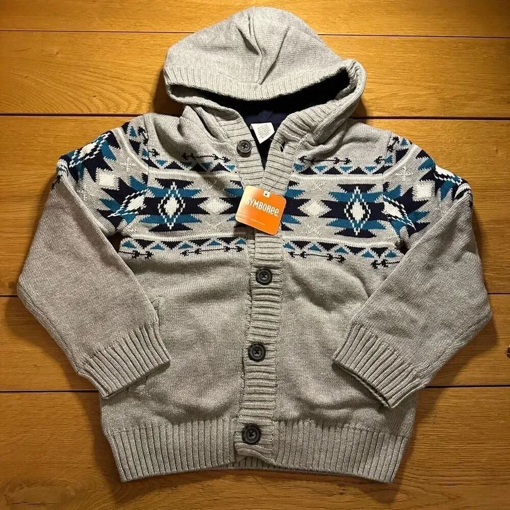 NWT Gymboree button up sweater small 5/6
